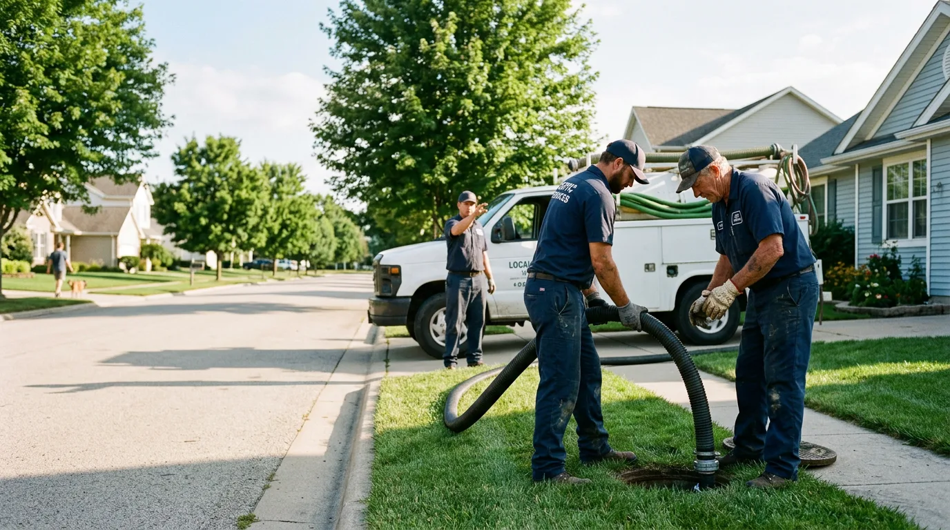 Emergency Septic Service in Scott Air Force Base, IL